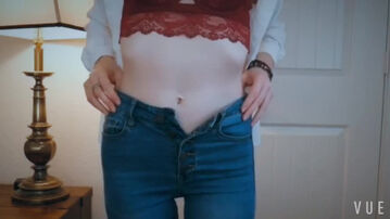 牛仔裤自慰自拍