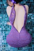 谁能抗拒紫色连身裙2