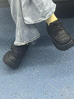 地铁随便拍的白袜1