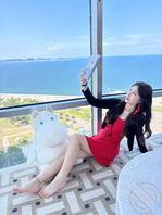 曝光反差母狗对象，想看各位海友羞辱她