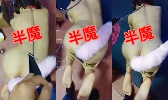 大一双马尾母狗爬行