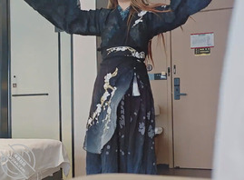 原创21. 带着亲侄女在外地过夜,侄女穿着战国服饰被我操2