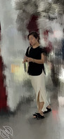 抄底长裙中年妇女1