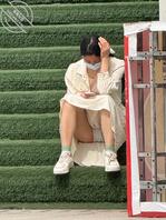 在公园拍到的 