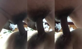 和女同事出差开房