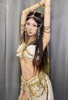 南京顶级颜值身材反差婊，魔法少女 高质量付费福利，异域风情美女风格骚到没