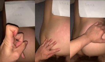 新人夫妻  老婆水真多