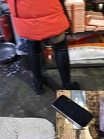 原创骚母狗早餐店老板的骚长筒靴。1