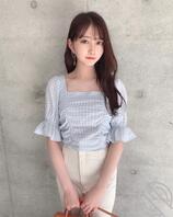 萝莉美少女「miyu」甜美侧拍巨可爱，神颜值让人恋爱！2