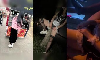 曹县夫妻野外露出