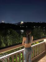 昨晚花都湖露出打卡1