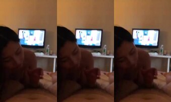 女朋友帮我口差点被发现