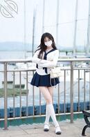 白丝小腿袜1