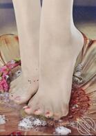 肉色丝袜脚，淫乱水果pa1