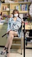肉丝短裙高跟2