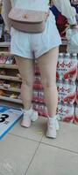 好有肉感的少妇，屁股大生儿子，屁股都快漏出来了，母子超市偷拍0