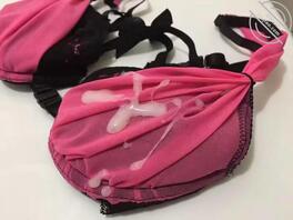 走亲戚，拿姨妈内裤和表姐的打打胶1