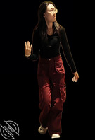 原创厕拍 红裤子眼镜女大