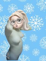 今天隔着睡衣摸了摸继女的奶子真是太爽了，一掌握起来正好0