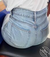 表姐的牛仔裤屁股0