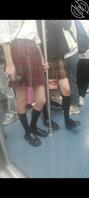 地铁jk女大学生