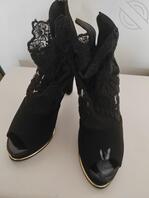 爽射鱼嘴高跟鞋2