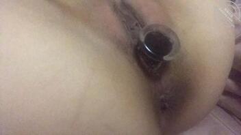 郑州骚母狗爱露出自慰2