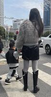 灰丝长靴少妇0