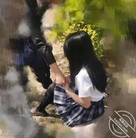 校园街拍之无能的男友1