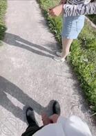 悠悠20 乡村道上悠悠被陌生人追着打飞机  被金钱诱惑车震狂操内射高潮1