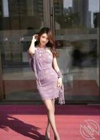 谁懂啊！穿紫裙的温柔大姐姐，才是真・女神模板！0