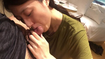 小女友给口。微微露脸。