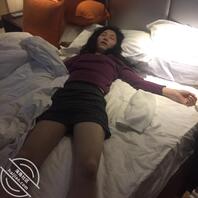 迷奸一个巨奶紫衣同事，插逼了，射她一脸哈哈哈哈哈哈哈哈哈爽0