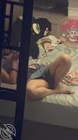 深夜偷拍少妇一个人在家1