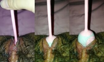 21岁的她在自慰