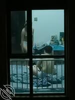 原创-偷拍隔壁小情侣，男的鸡小只有毛1