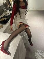 穿很骚的衣服做饭的丈母娘谁见过？