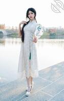 四十二、上门约拍---景区内约拍旗袍裙小姐姐0