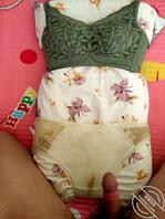 恋母，打胶骚妈原味内裤1