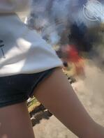 校园街拍骚货光腿神器女大（露脸）0