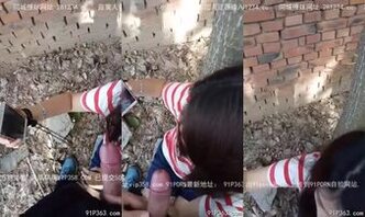 极品学生妹拉荒郊口爆，爽死，