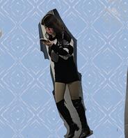 职场高跟女人，香水味很足，很骚1