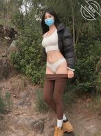 今天天气不错适合野外，户外爬山、自拍1