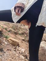 人妻外出晒太阳0