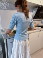 原创9- 女儿第一次做菜给我吃，越来越像她妈妈了