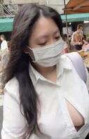 母狗户外露奶，骚的不行1