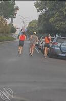 偶遇跑步同事2