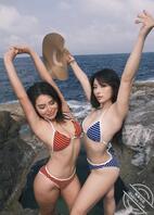 穿比基尼也是运动型美女！不服？比划比划！1