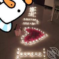 决定向妈妈表白，家里布置了一下，给她一个惊喜0